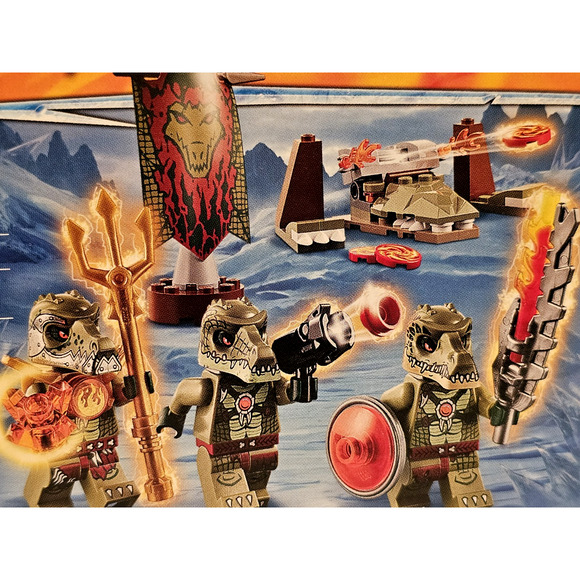 CROCODILE TRIBE PACK Lego LEGENDS OF CHIMA Set #70231 NEW Sealed RETIRED - Picture 2 of 15